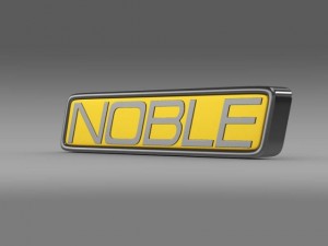 noble logo Modello 3D