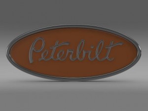 peterbilt logo 3Dモデル