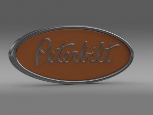 peterbilt logo 3Dモデル