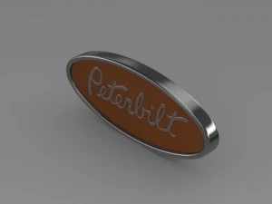 peterbilt logo 3D Model