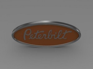 peterbilt logo 3Dモデル