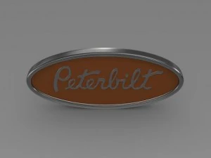 peterbilt logo 3D Model
