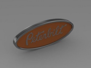peterbilt logo 3Dモデル