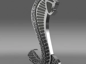 logo mustang shelby Modèle 3D