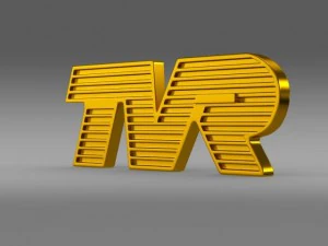 电视标志 3D 模型