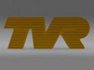 tvr logo 3D Modell