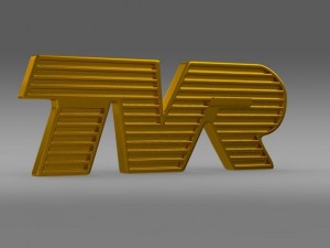 tvr logo 3D Modell