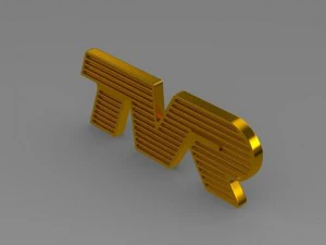 tvr logo 3D Model