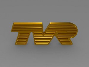 tvr logo 3D Modell
