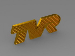 tvr logo 3D Modell
