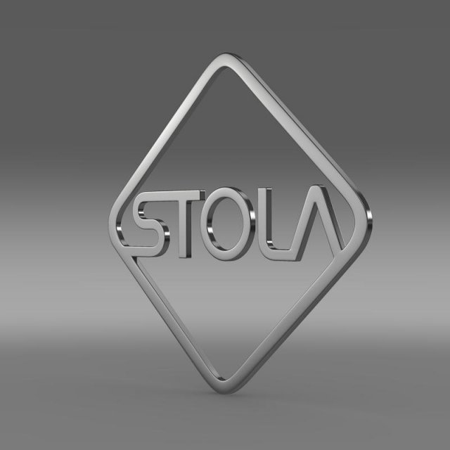 stola logo 3D Modell .c4d .max .obj .3ds .fbx .stl .blend