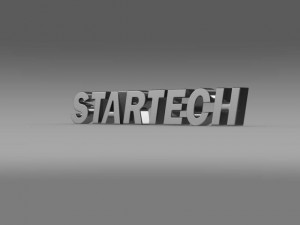 startech logo Model 3D