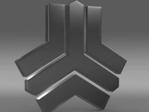saipa logo 3Dモデル
