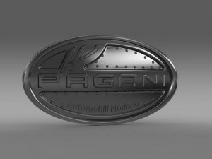 pagani logo 3D Модель