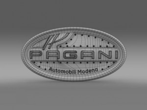 pagani logo 3D Модель