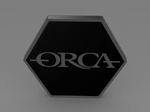 orca logo 3D Model