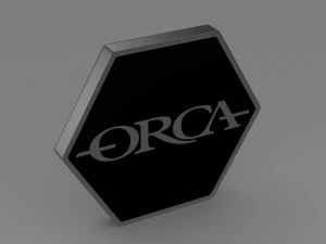 orca logo 3D Model