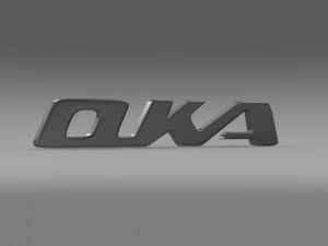 oka logo 3D Model