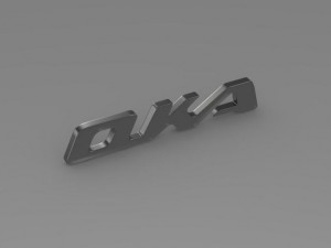 oka logo Modelo 3D
