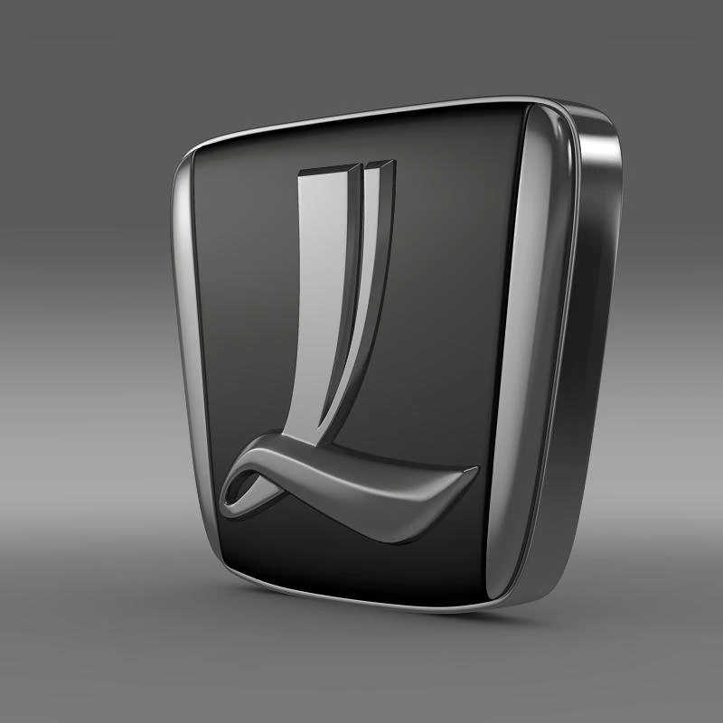 luxgen logo 3D Model .c4d .max .obj .3ds .fbx .stl .blend 