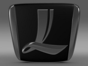 luxgen logo Model 3D
