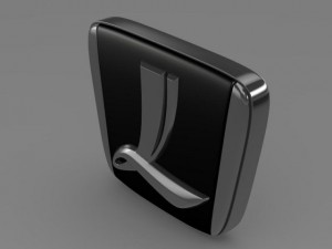 luxgen logo Model 3D