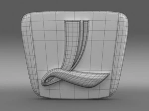 luxgen logo 3D Model