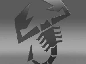 abarth scorpion logo 3D Model