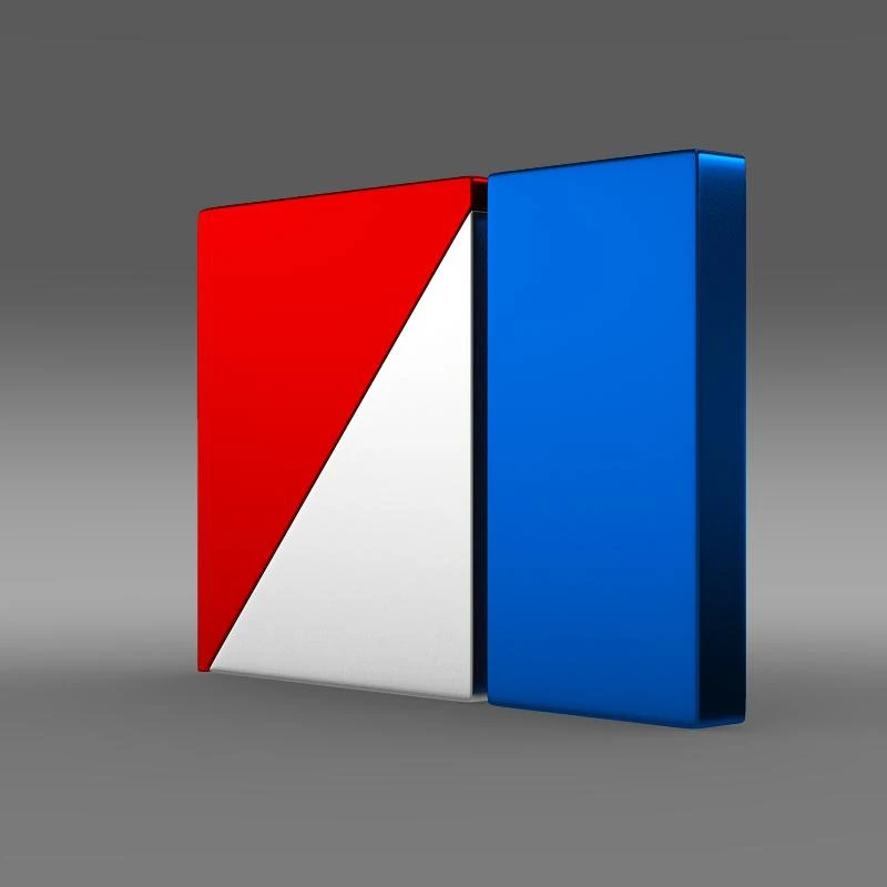 amc logo 3D Model .c4d .max .obj .3ds .fbx .stl .blend 