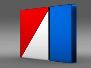 logotipo amc Modelo 3D