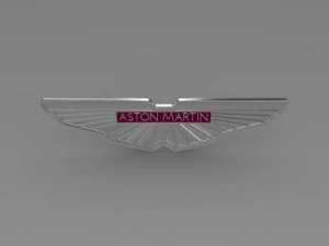 aston martin zagato logo 3D Model