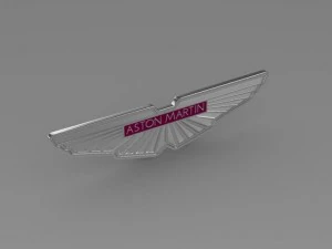 aston martin zagato logo 3D Model