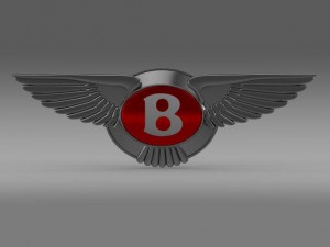 bentley new logo 3D Модель