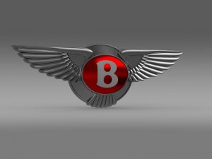 bentley new logo 3D Модель