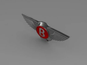 bentley new logo 3D Model
