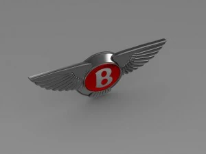bentley new logo 3D Model