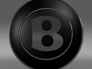bentley wheel logo 3D Model