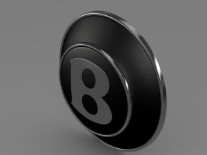 bentley wheel logo 3D Model