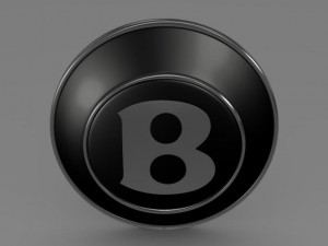 bentley wheel logo 3D Model