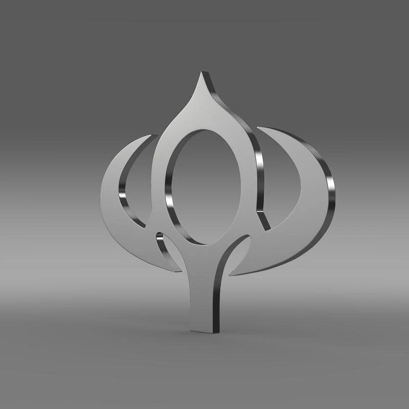 bogdan logo 3D Model .c4d .max .obj .3ds .fbx .stl .blend 