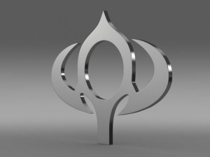 bogdan logo 3Dモデル