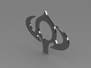 bogdan logo 3D 模型