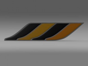 caparo logo Model 3D
