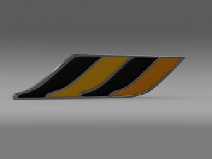 caparo logo Model 3D