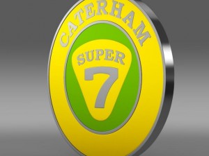 caterham logo 3Dモデル