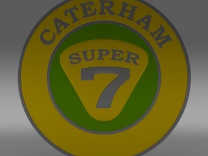 caterham logo Modelo 3D