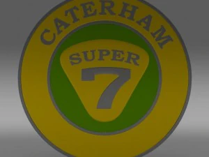 caterham logo 3D Model
