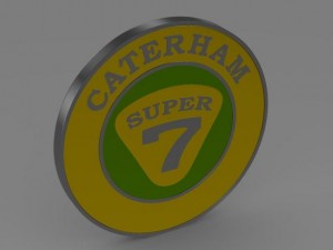 caterham logo Modelo 3D