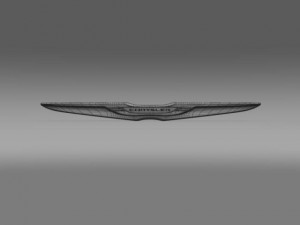 chrysler new  logo 3Dモデル