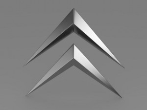 citroen old logo 3Dモデル